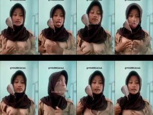 hijab smp ange  - indo 18+ porn