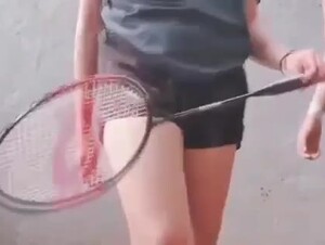 Habis Maen Badminton Main Cocok Tanam lagi  - nonton bokep jilbab