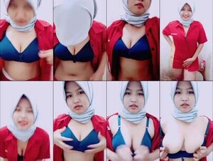  Gadis Jilbab Show Toket Buka Seragam Kerja - At Live Omek bokep indo terbaru - xhamster massage